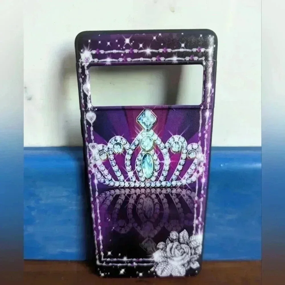 Google Pixel 6 Pro Case-Princess Crown (NWT)